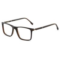 OCCI CHIARI Anti-blue light Eyewear Frame Optical Glasses With Non-Prescription Clear Lens (Brown, 51mm)