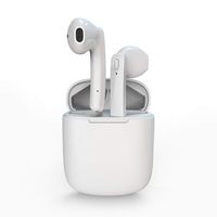 Bluetoooth Headphone, ONEKG TWS Wireless Earbuds Built-in Microphone in-Ear Earphones 4 Hours Continuous Playtime, 35 Hours Total Playtime with Charging Case, IPX5 Waterproof Sport Headsets (White)