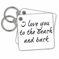 3dRose 2 Durable Key Chain (kc_256620_1)