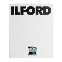 Ilford Delta-100 Professional 4x5in. 100 Sheets B&W Negative Film (ISO-100)