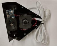 KENUCO HD 1080P Corner Mount Elevator IP Camera