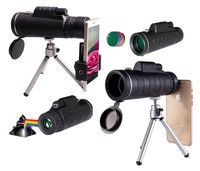 KENETT Smartphone monocular Telescope with Tripod, high Power BAK4 Prism Phone Scope, 40X60 Zoom Lens Scope with Tripod