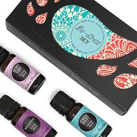 Edens Garden De-Stress 3 Set, Best 100% Pure Essential Oil Aromatherapy Starter Kit (for Diffuser & Therapeutic Use), 10 ml