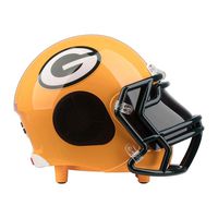 Nima Athletics NFL Officially Licensed Football Helmet Portable Bluetooth Speaker Green Bay Packers, Super Mini