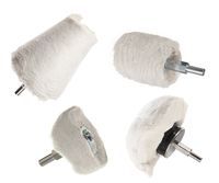 BaiFM Buffing Pad Polishing Mop Wheel for Manifold/Aluminum/Stainless Steel/Chrome 4pcs