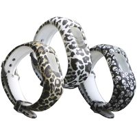 CharmingElf Replacement Bands Compatible for Garmin Vivofit jr Bands and Vivofit jr 2/3 Bands Soft Silicone Adjustable with Buckle Wristbands for Kids Woman Man(Small--180mm, 3PCS Pattern)