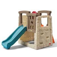 Step2 Naturally Playful Woodland Climber - Kids Durable Plastic Slides and Climbers, Multicolor