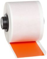 Brady PTL-43-439-OR TLS 2200 and TLS PC Link 1.9" Width x 50' Height, B-439 Permanent Vinyl, Matte Finish Orange Label