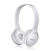 PANASONIC Bluetooth Wireless Headphones with Microphone and Call / Volume Controller - RP-HF400B-W - On-Ear Headphones (White)