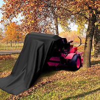 Trash Bags with Zipper for Clean up Garden Fall Leaf Fit XT1 LT42, XT1 LT46, XT2 LX42, XT2 LX46 Lawn Tractors (Black)