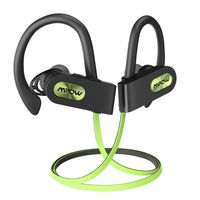 Mpow FLAME2 Bluetooth Headphones Sport, 12Hrs & Bluetooth 5.0 Wireless Sport Earphones, IPX7 Waterproof Running Headphones W/Cvc 6.0 Noise Cancelling Mic, Bluetooth Earphones w/Comfort-Slanting, Green