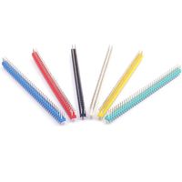 Cylewet 24Pcs Double Row 2×40Pin Breakable Pin Header 2.54mm Male Straight Pin Header Connector for Arduino (Pack of 24) CYT1063