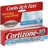 Cortizone-10 Cooling Relief Anti-Itch Gel 1 oz (Pack of 6)