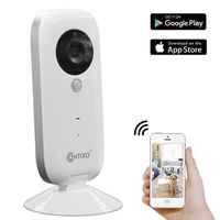Contixo E1 Baby Monitor | 720p HD Home Security Video Camera | Infrared Night Vision | Two-Way Audio Talk Back | Built-in Motion Detection Sensor | Alarm Alerts | Video Streaming WT