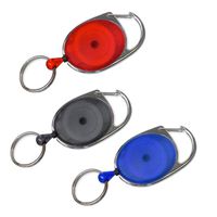 Lucky Line 64001 Retractable Key Chain- colors vary