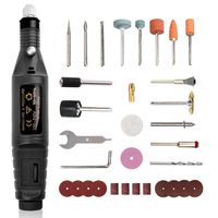 Afantti Mini Rotary Tool Electric Sander Engaver Drill Pen Kit Set Corded with | Stepless Speed | 106 Accessories | for Nail Pet Metal Jewelry Small Light Crafts & Projects