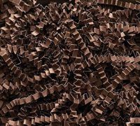 U Choose Size! DARK CHOC BROWN Gift Basket Shred Crinkle Paper Filler Bedding (6 oz bag)
