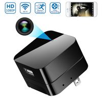 Hidden Spy Camera, Wireless USB Charger Wi-Fi Nanny Cam, Wall Adapter Full HD 1080P Mini Cams Plug for Home & Office Security Motion Detection Remote View on Phone APP
