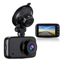 Audew Car Dash Cam, 3.7'' LCD HD 1080P Car Dashboard Camera, Wide Angle Car Recorder with G-Sensor, WDR, Loop Recording, Night Vision