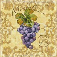 Hi-Look Microfiber Cleaning Cloth - Grapes Montalcino