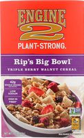 Engine 2, Rip's Big Bowl, Triple Berry Walnut Cereal, 13 oz