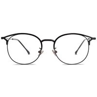 SOJOS Small Cat Eye Blue Light Blocking Glasses Women Computer Eyeglasses Oasis SJ5035 with Black Frame/Black Rim/Anti-blue Light Lens