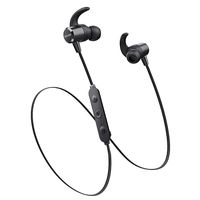 Wireless Bluetooth 5.0 Earphones [2019 Upgrade], BesDio Workout Headphones : aptX Stereo Magnetic Earbuds Snug Fit, for Sports, Gym, Jogging (Normal)