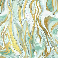 JILLSON & ROBERTS Gift Wrap, Marbleized Mint (8 Rolls 5 feet x 30 inches)