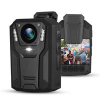 BOBLOV 1296P Body Mounted Camera Recording Wearable Video Recorder Manually Night Vision for Law Enforcement (Built-in 64G)