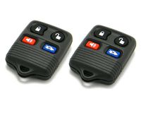 Pair of OEM Lincoln Keyless Entry Remote Fob - Memory #1 & #2 (FCC ID: CWTWB1U311 / P/N: F8OB-15K601-AA, F8OB-15K601-BA)