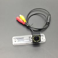 LEDs Car Rear View Camera for Toyota 4Runner/Hilux Surf 2002~2010/Toyota Fortuner SW4 2005~2012/Toyota Innova 2013~2015 & HD CCD Night Vision Waterproof and Shockproof Reversing Backup Camera (12 LED)