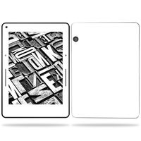 MightySkins Skin Compatible with Amazon Kindle Voyage 6" (2017) - Solid White | Protective, Durable, and Unique Vinyl Decal wrap Cover | Easy to Apply, Remove, and Change Styles | Made in The USA