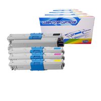 Inktoneram Compatible Toner Cartridges Replacement for Okidata C310 C510 C330dn C331dn C510dn C511dn C530dn C531dn MC351dn MC352dn MC361dn MC362dn MC561dn MC562dn ([Black,Cyan,Magenta,Yellow], 4-Pack)