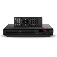 DVD Player for TV - Compact Multi Region DVD/SVCD/CD/Disc Player with Remote Control, Built-in PAL/ NTSC System, USB Port Support