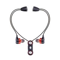 Cinhent Wireless Sweatproof Bluetooth Headphones - Magnetic Necklace Pendant Sports Bluetooth Headset HiFi Bass Stereo Noise Cancelling Headset for Workout, Running, Gym