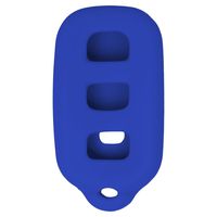 Keyless2Go New Silicone Cover Protective Case for Remote Key Fobs with FCC GQ43VT14T HYQ12BBX HYQ1512Y HYQ12BAN - Blue