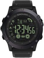 OneNine Smart Watch Sport Watch for Men Digital Display IP68 Waterproof Connection APP Remind Outdoor Sport with Pedometer Distance Remote Photograph Stopwatch Mode Notification Reminding