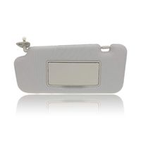 IDENUONA Gray Sunvisor Sun Visor for Nissan 2009-2014 Murano 96401-1AA1B (Left Driver Side)