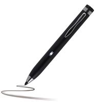 Navitech Black Mini Fine Point Digital Active Stylus Pen Compatible with The Dell Inspiron 15 5000
