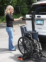 Electric Tilt n Tote Wheelchair Carrier 101 Power from TOP MOBILITY