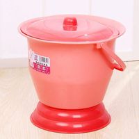Baby Urinal Available Bedpan Basin Thick Plastic Slip Urine Buckets Bucket Potty Barrel Pregnancy Toilet Adult Child Chamber Pot Urinals-Purple
