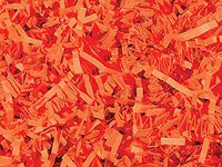 Crinkle Cut Gift Shred Filler - 10 LB - Orange