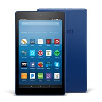 Fire HD 8 Tablet with Alexa, 8" HD Display, 32 GB, Marine Blue - with Special Offers (Previous Generation - 7th)