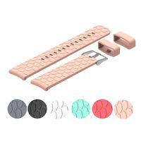 RuenTech Compatible with Garmin Vivoactive 3 Music Band Replacement Soft Silicone Strap Sport Band (20mm Width) for Vivoactive 3 Smartwatch (Khaki)