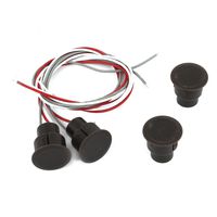 Uxcell a14061100ux0027 NO/NC Recessed Security Magnetic Window Door Contact Reed Switch 2 Piece, 0.91" Width, 13.39" Length