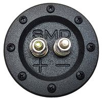SMD 1 Channel Heavy Duty Speaker Terminal (Grade 8) (3/4" PVC Black) (Round)