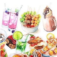 Handbook Sticker DIY Photo Diary Album Decorative Adhesive Sticker Tape#04