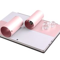 Protective Skin Decals Stickers for Surface Pro 7 2019, Precision-Cut Sticker, Vinyl Decorative Surface Pro 7 Cover Protector - Rose Pink