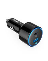USB C Car Charger, Anker 49.5W PowerDrive Speed+ 2 Car Adapter with One 30W PD Port for MacBook Pro/Air 2018, iPad Pro, iPhone XS/Max/XR/X/8, S10/S9, and One 19.5W Fast Charge Port for S8 and More