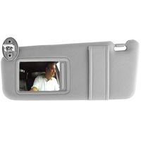 SAILEAD Left Driver Side Sun Visor for Toyota Venza with Sunroof and Light, for Venza 2009 2010 2011 2012 2013 2014 2015 2016, Gray, LH